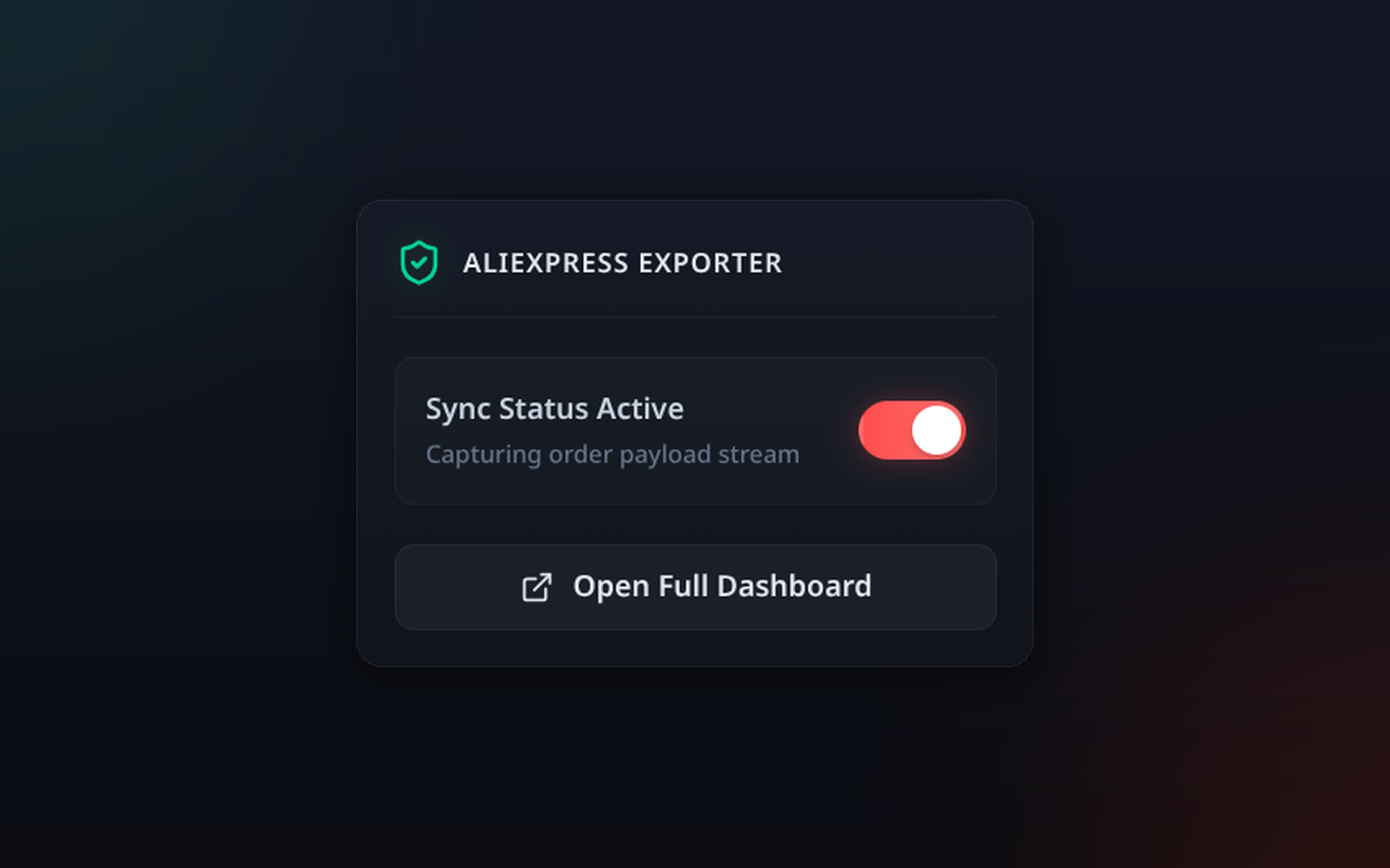 Extension Popup